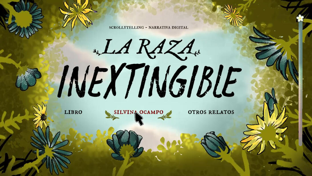 Scrollytelling, "La raza inextingible"