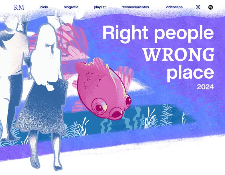 Web editorial, RM